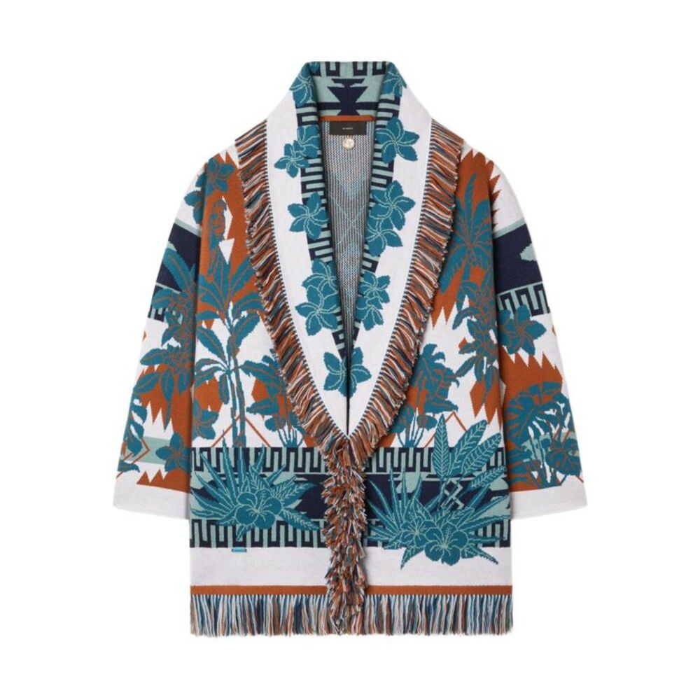 Alanui Women's Island Soul Wool Cardigan